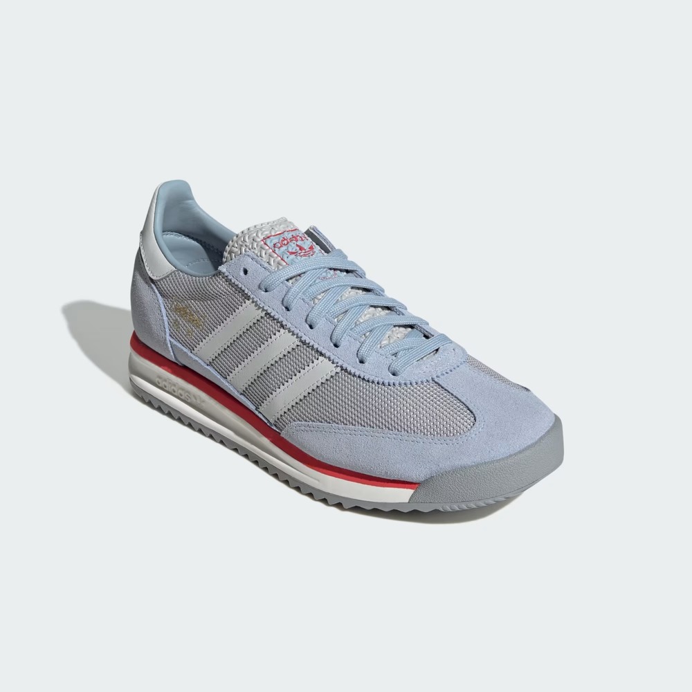 Adidas SL 72 RS  Men's Lace Up Casual Sneakers JH5103, Wonder Blue Red,Size 11.5